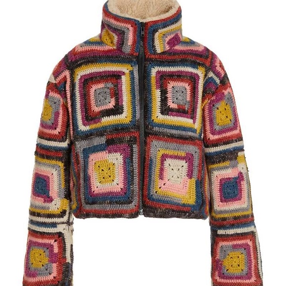 Sea New York Jackets & Coats Sea New York New Bette Crochet Puffer